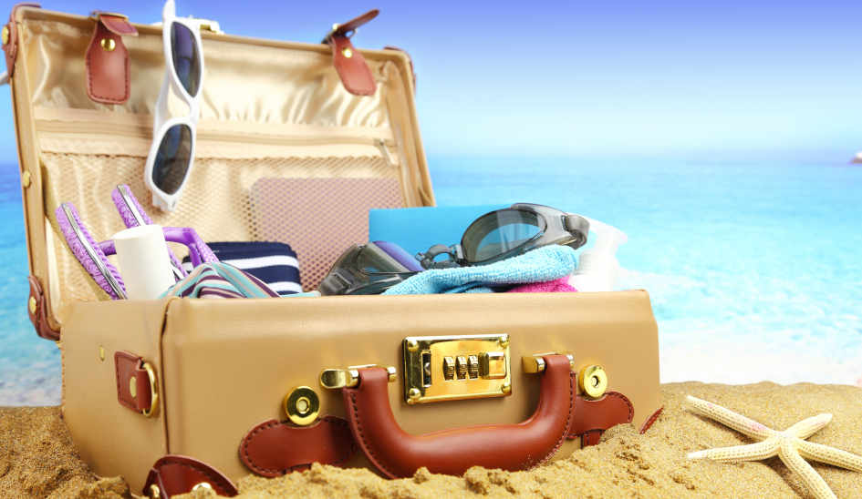 Vacances au bord de la mer, que mettre dans les valises ?